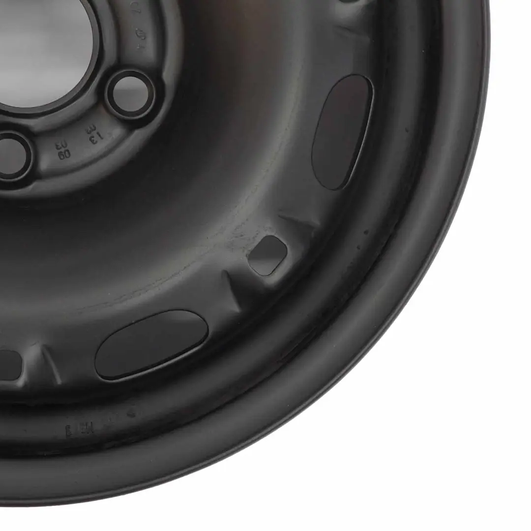 Audi Volkswagen Skoda Noir Jante Acier 14" ET:43 6J - SKU 6Q0601027A - Numéro de pièce 6Q0601027A