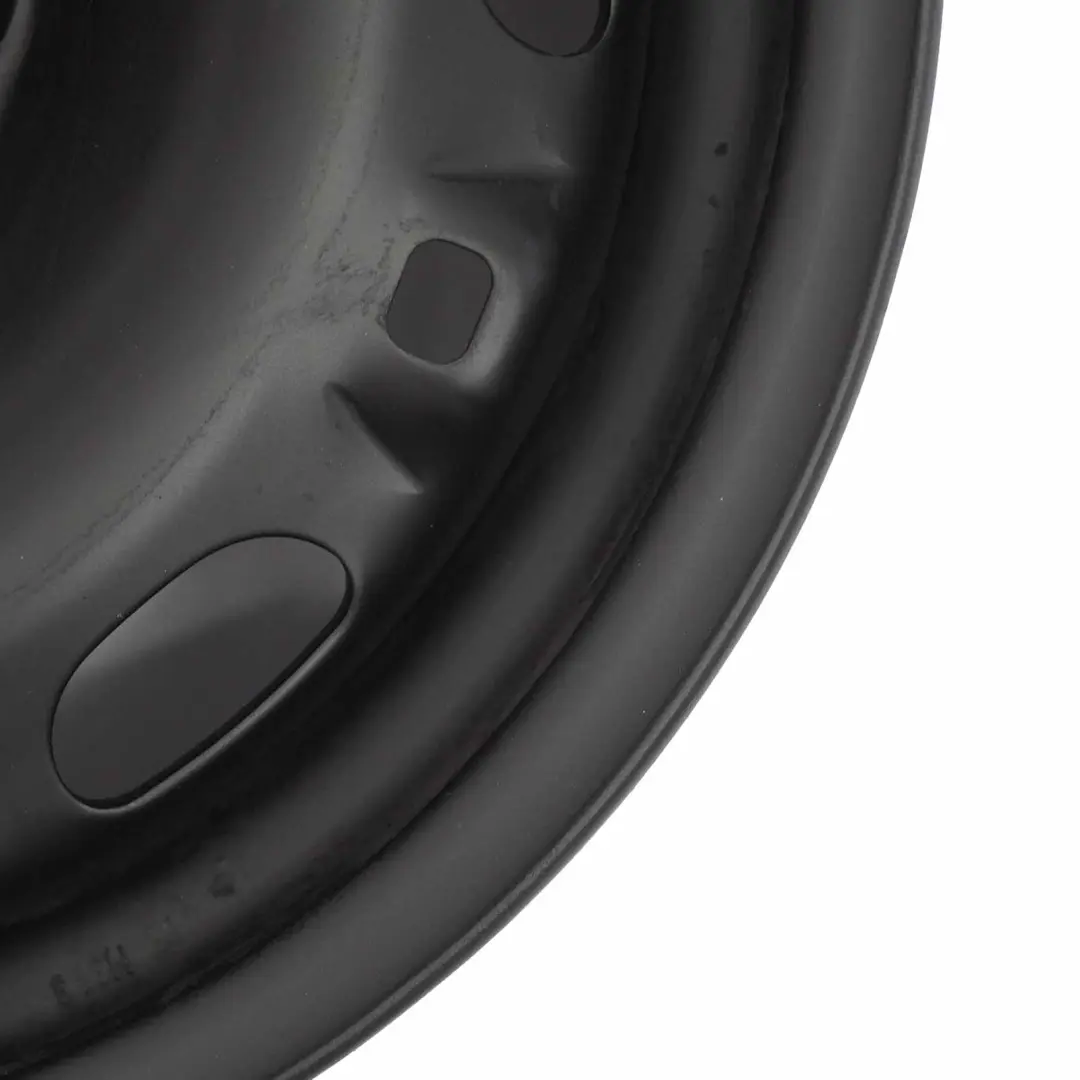 Audi Volkswagen Skoda Noir Jante Acier 14" ET:43 6J - SKU 6Q0601027A - Numéro de pièce 6Q0601027A