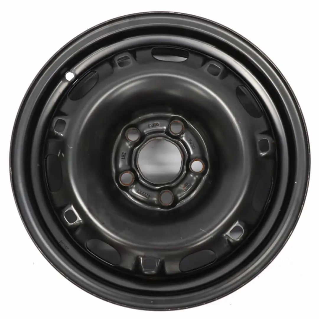 Rueda de Repuesto VW Polo Seat Ibiza Llanta Acero R14 6J ET:43 para con número de pieza 6Q0601027F Rueda de Repuesto VW Polo Seat Ibiza Llanta Acero R14 6J ET:43 - SKU 6Q0601027F - Número de pieza 6Q0601027F