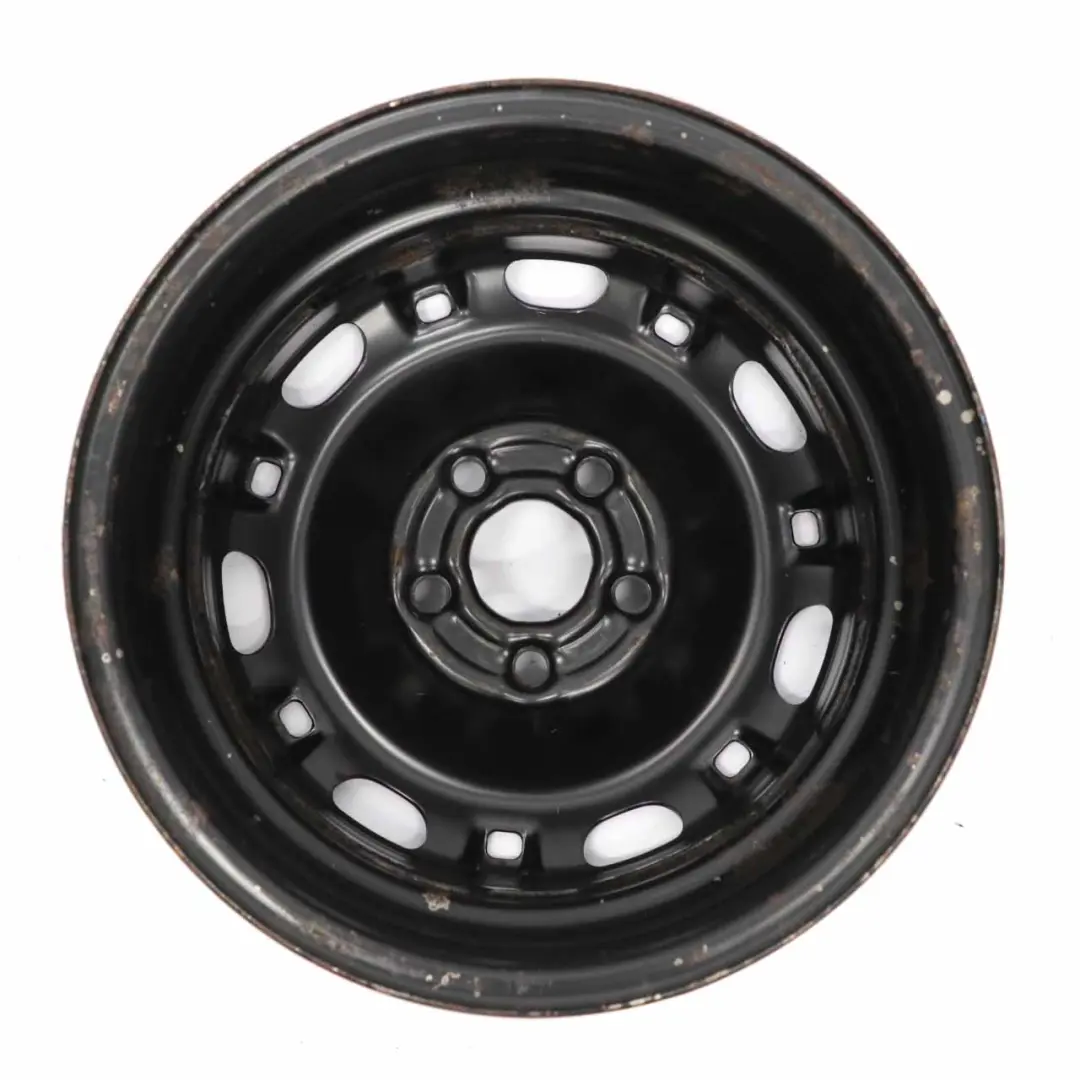  Roue de secours VW Polo Seat Ibiza Jante acier R14 6J ET:43 - SKU 6Q0601027F - Numéro de pièce 6Q0601027F