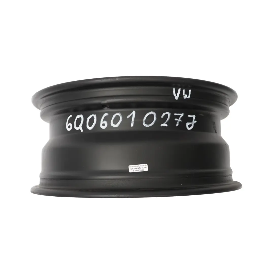  Ruota di scorta VW Polo Seat Ibiza Cerchio in acciaio R16 6,5J ET:43 - SKU 6Q0601027J - Numero di parte 6Q0601027F