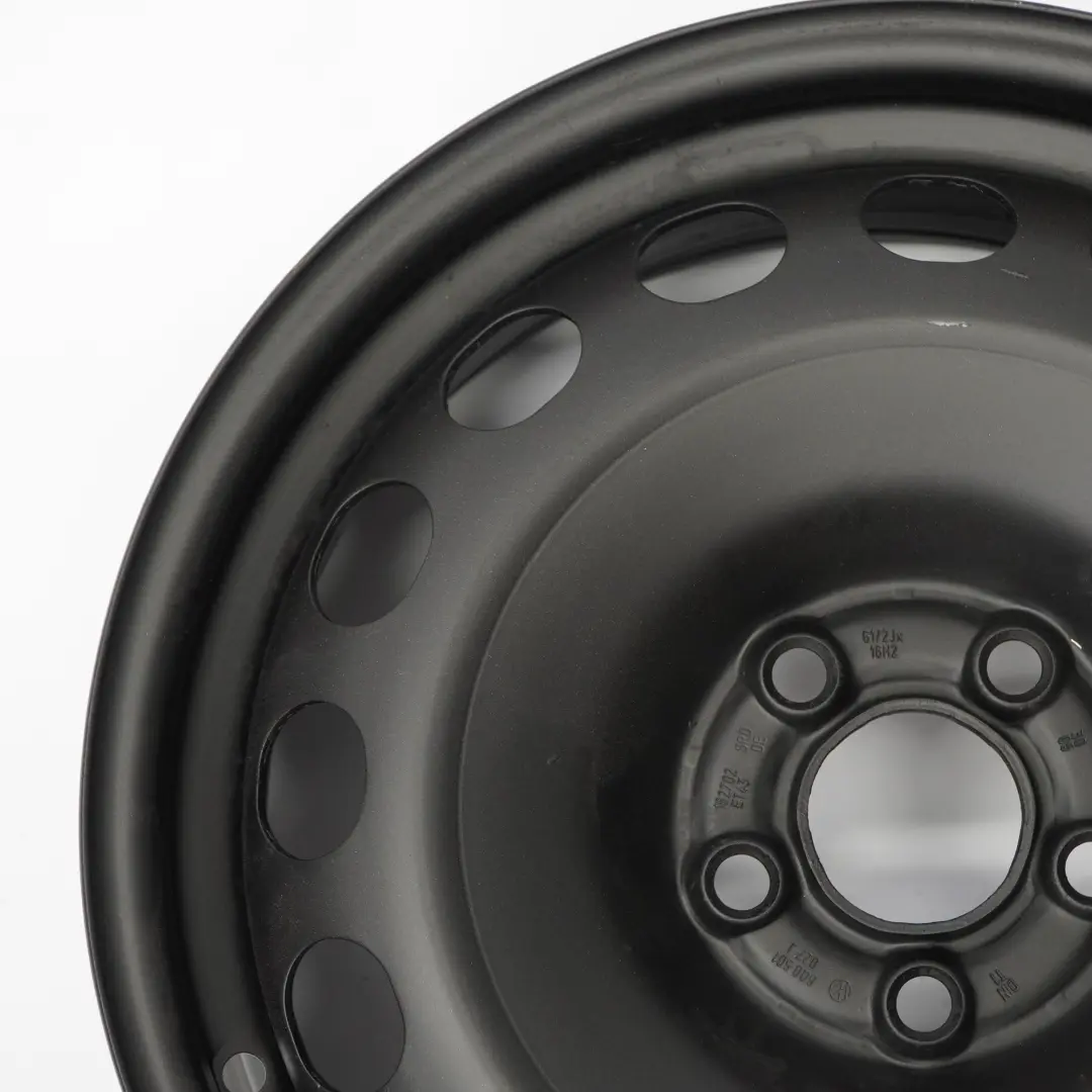  Ruota di scorta VW Polo Seat Ibiza Cerchio in acciaio R16 6,5J ET:43 - SKU 6Q0601027J - Numero di parte 6Q0601027F