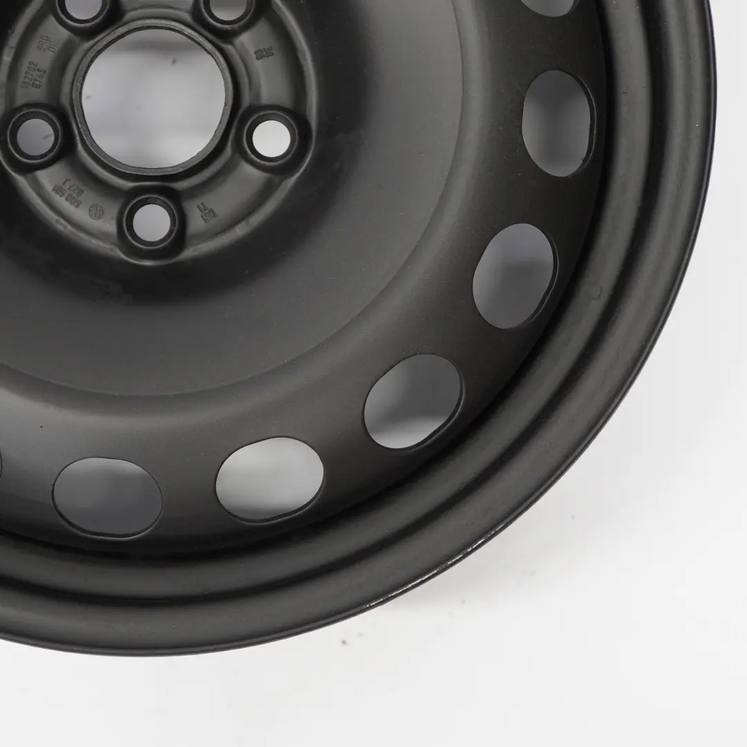 Ruota di scorta VW Polo Seat Ibiza Cerchio in acciaio R16 6,5J ET:43 - SKU 6Q0601027J - Numero di parte 6Q0601027F