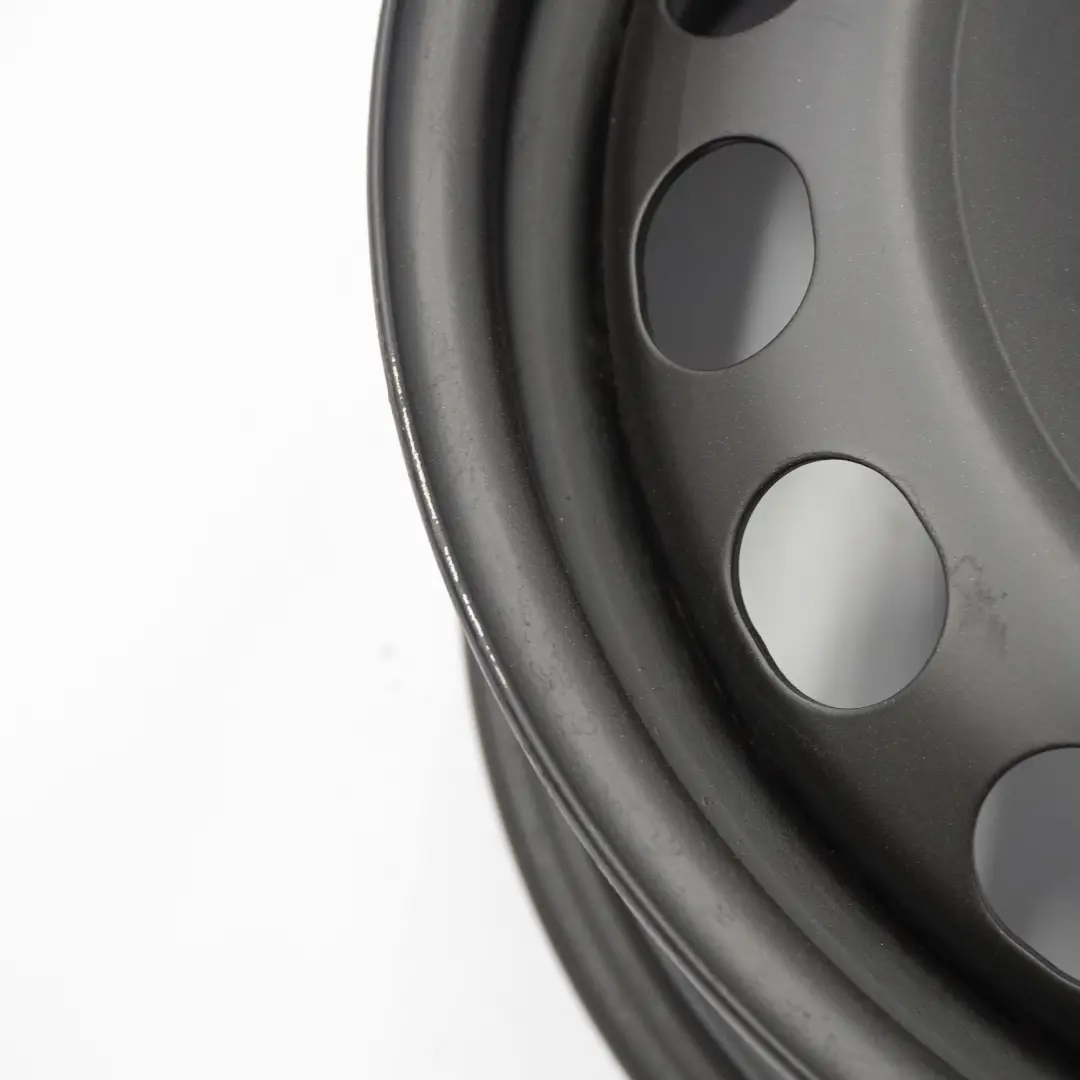  Ruota di scorta VW Polo Seat Ibiza Cerchio in acciaio R16 6,5J ET:43 - SKU 6Q0601027J - Numero di parte 6Q0601027F