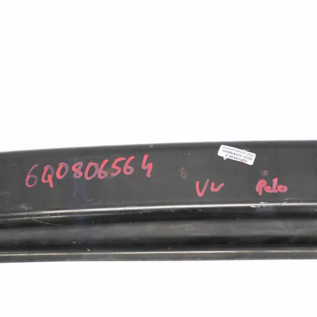 Volkswagen VW Polo 9N Portaparaurti Anteriore Barra d'urto paraurti - SKU 6Q0806564 - Numero di parte 6Q0806564