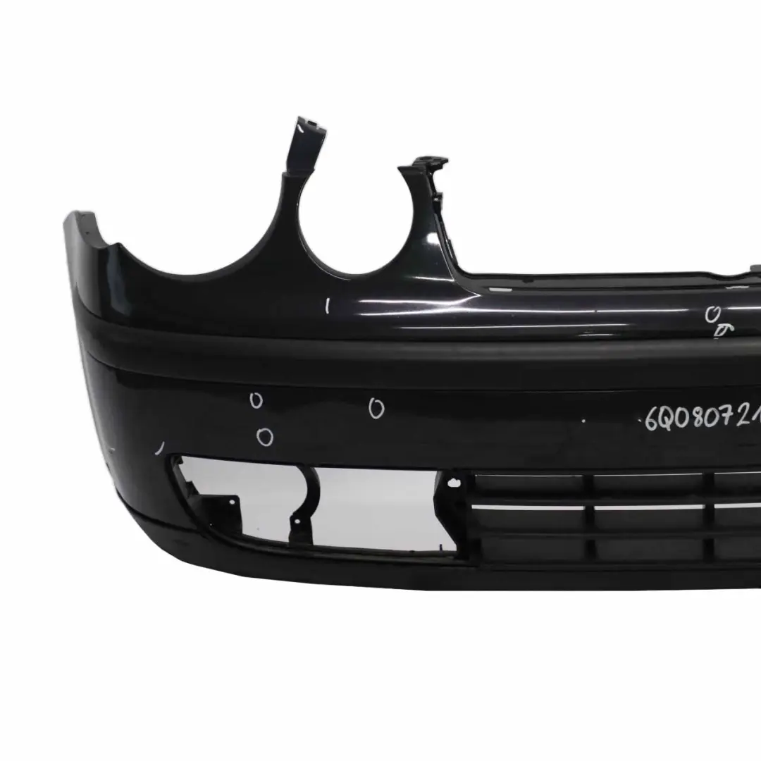  Front Bumper Volkswagen VW Polo 9N Mk4 Trim Cover Pre-facelift Black Magic LC9Z - SKU 6Q0807217-C9Z - Part number 6Q0807217