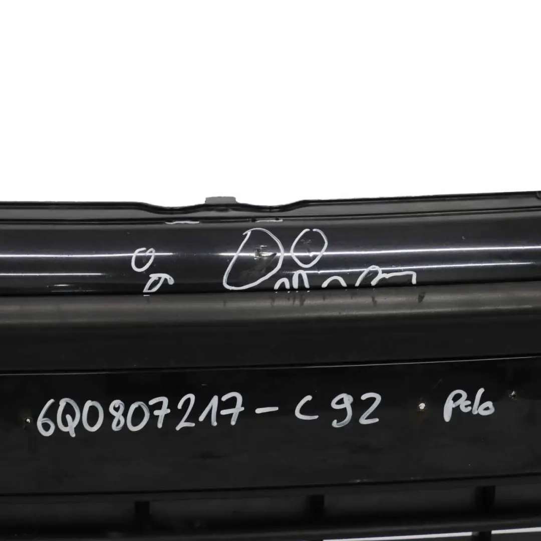  Front Bumper Volkswagen VW Polo 9N Mk4 Trim Cover Pre-facelift Black Magic LC9Z - SKU 6Q0807217-BLM - Part number 6Q0807217