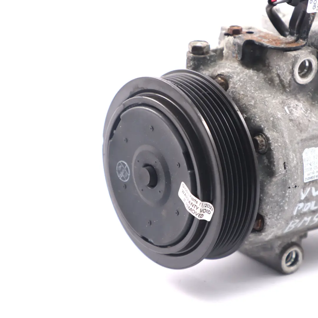 Mk4 Klima Anlage Kompressor A/C Pumpe 1.4 TDI BMS für VW Polo 9N mit Teilenummer 6Q0820808G VW Polo 9N Mk4 Klima Anlage Kompressor A/C Pumpe 1.4 TDI BMS - SKU 6Q0820808G - Teilenummer 6Q0820808G