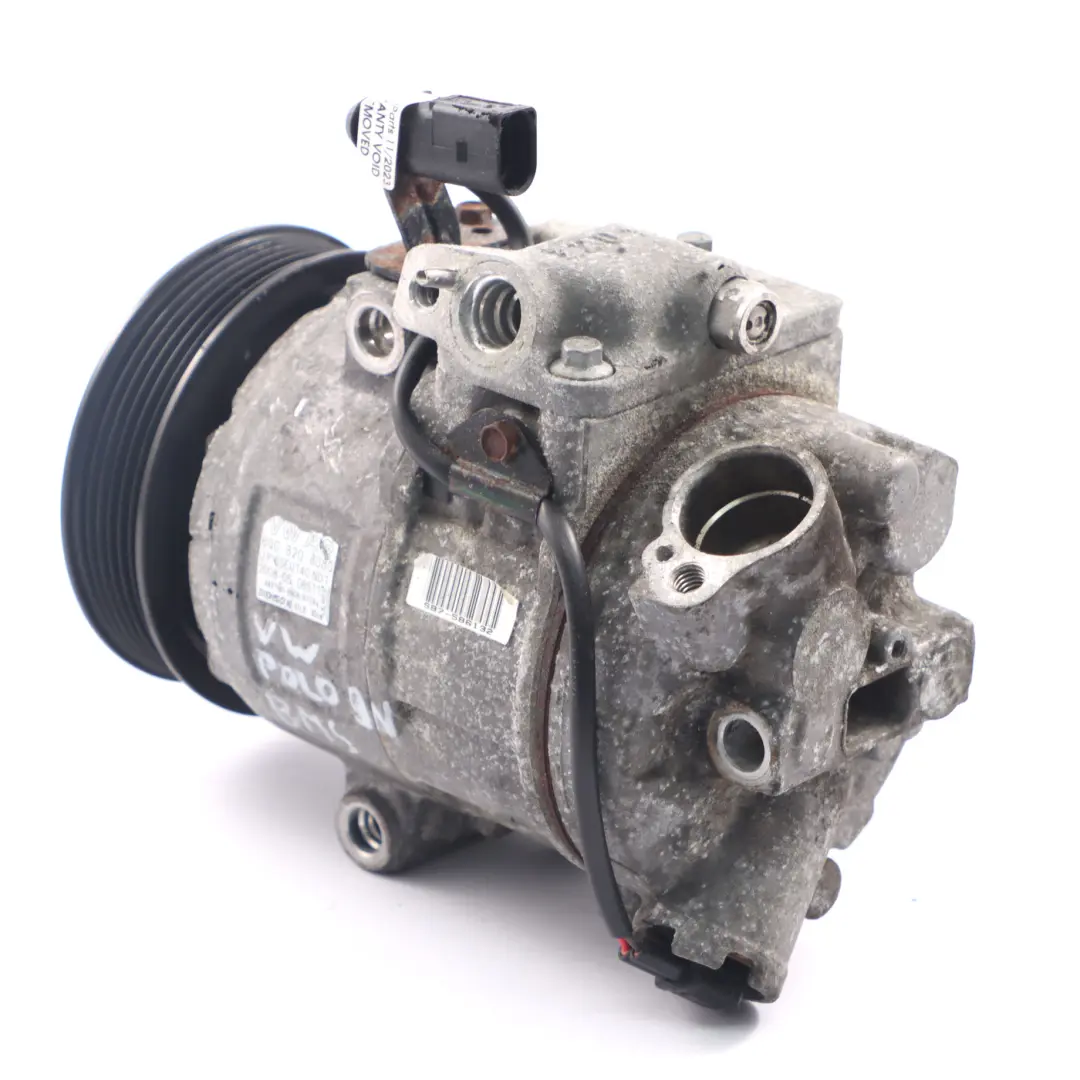 Mk4 Aire Acondicionado Compresor Bomba A/C 1.4 TDI BMS para VW Polo 9N con número de pieza 6Q0820808G VW Polo 9N Mk4 Aire Acondicionado Compresor Bomba A/C 1.4 TDI BMS - SKU 6Q0820808G - Número de pieza 6Q0820808G