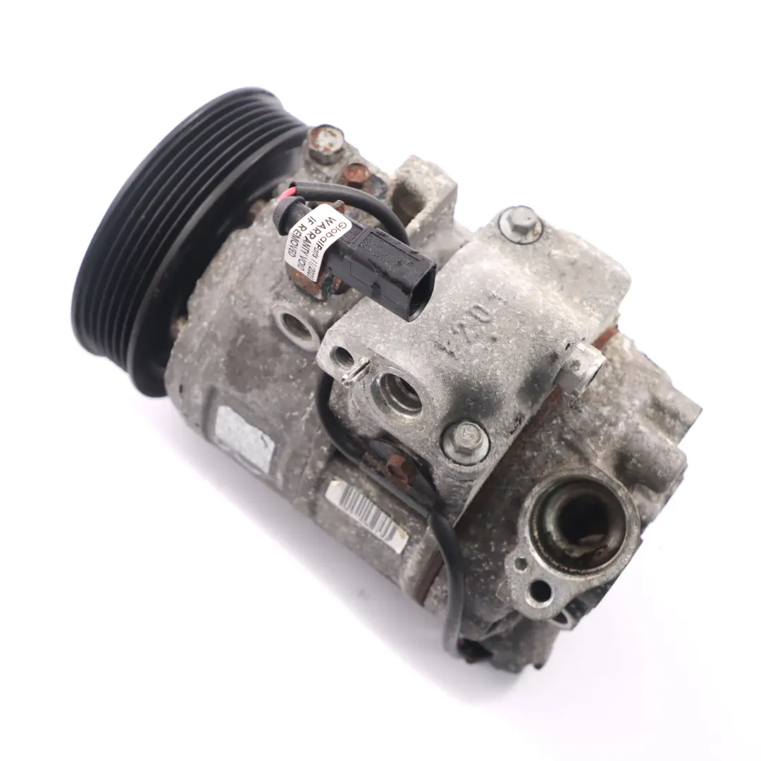 Mk4 Klima Anlage Kompressor A/C Pumpe 1.4 TDI BMS für VW Polo 9N mit Teilenummer 6Q0820808G VW Polo 9N Mk4 Klima Anlage Kompressor A/C Pumpe 1.4 TDI BMS - SKU 6Q0820808G - Teilenummer 6Q0820808G