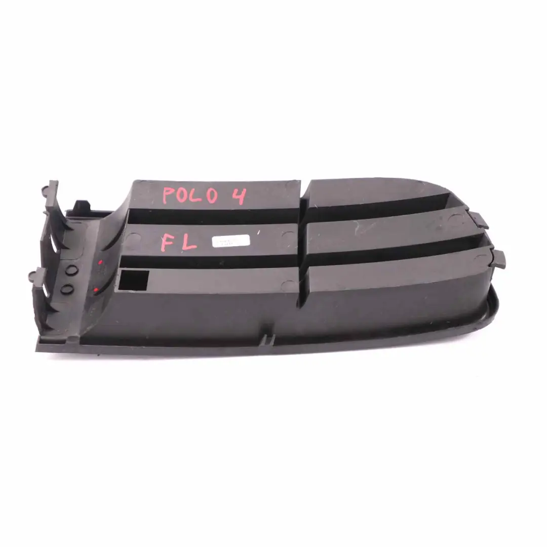 VW Volkswagen Polo 9N Garniture de grille de pare-chocs avant gauche - SKU 6Q0853665 - Numéro de pièce 6Q0853665