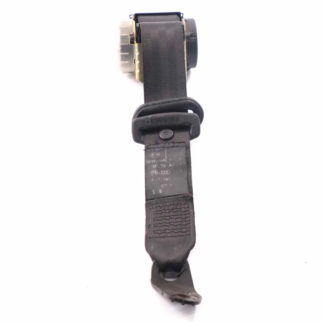 Volkswagen VW Polo 9N Seat Belt Rear Left N/S Seatbelt Black - SKU 6Q0857805 - Part number 6Q0857805
