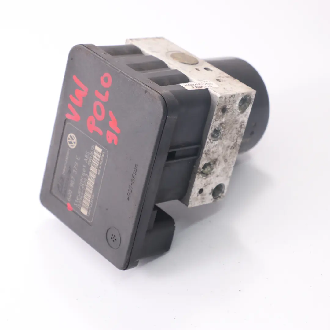 VW Volkswagen Polo 9N Brake Pump ABS Module Hydraulic Control Unit - SKU 6Q0907379E - Part number 6Q0907379E