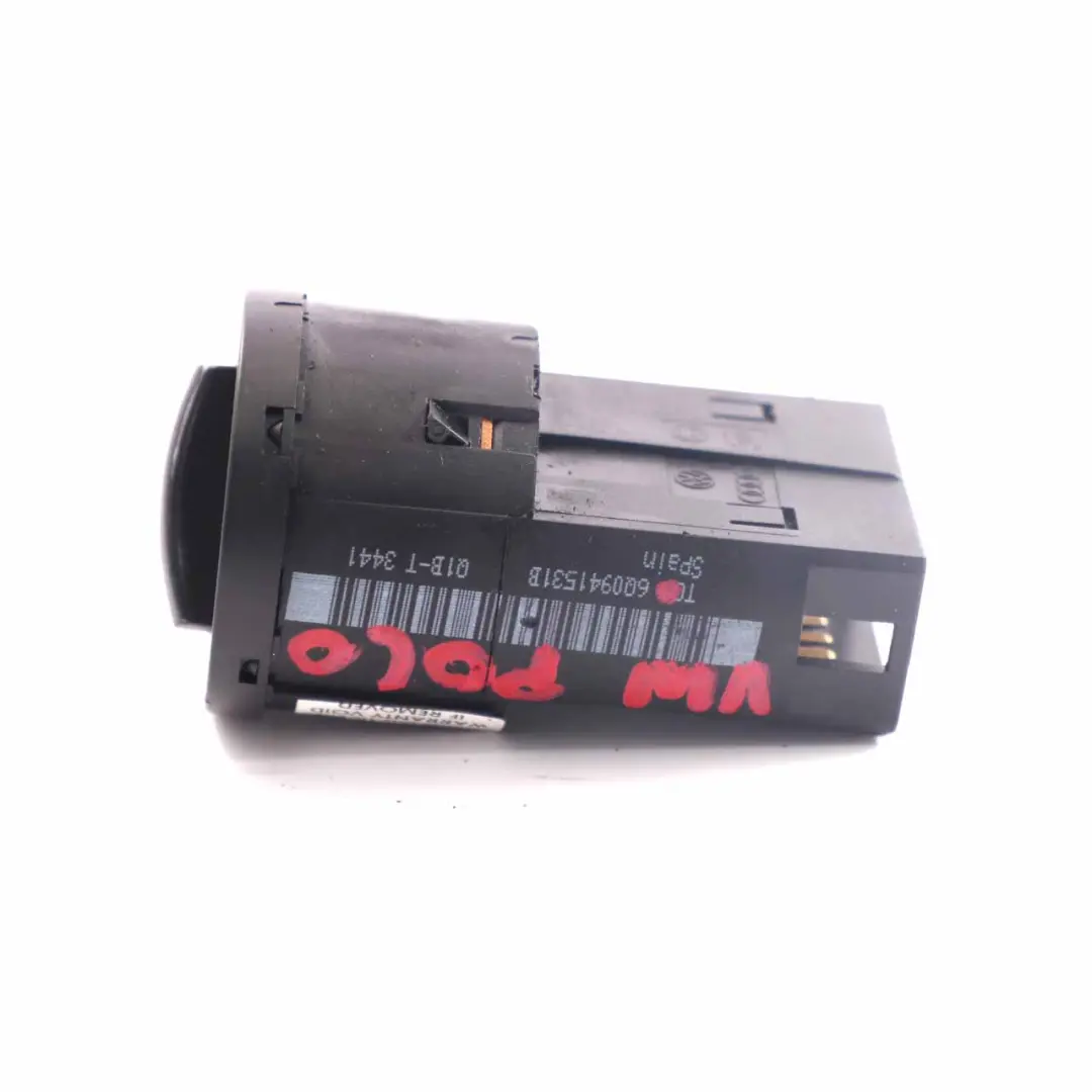 VW Volkswagen Polo 4 9N 9N3 Faro Interruttore Pulsante Unità Nero - SKU 6Q0941531B - Numero di parte 6Q0941531B
