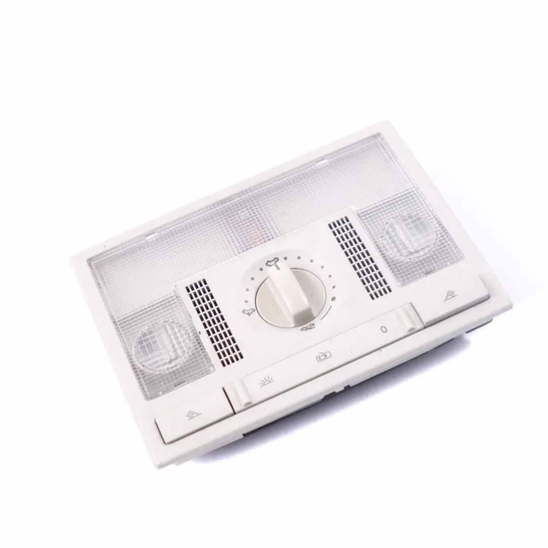 VW Polo 4 9N Luz de techo Luz de lectura delantera Panel interior Gris - SKU 6Q0947105 - Número de pieza 6Q0947105