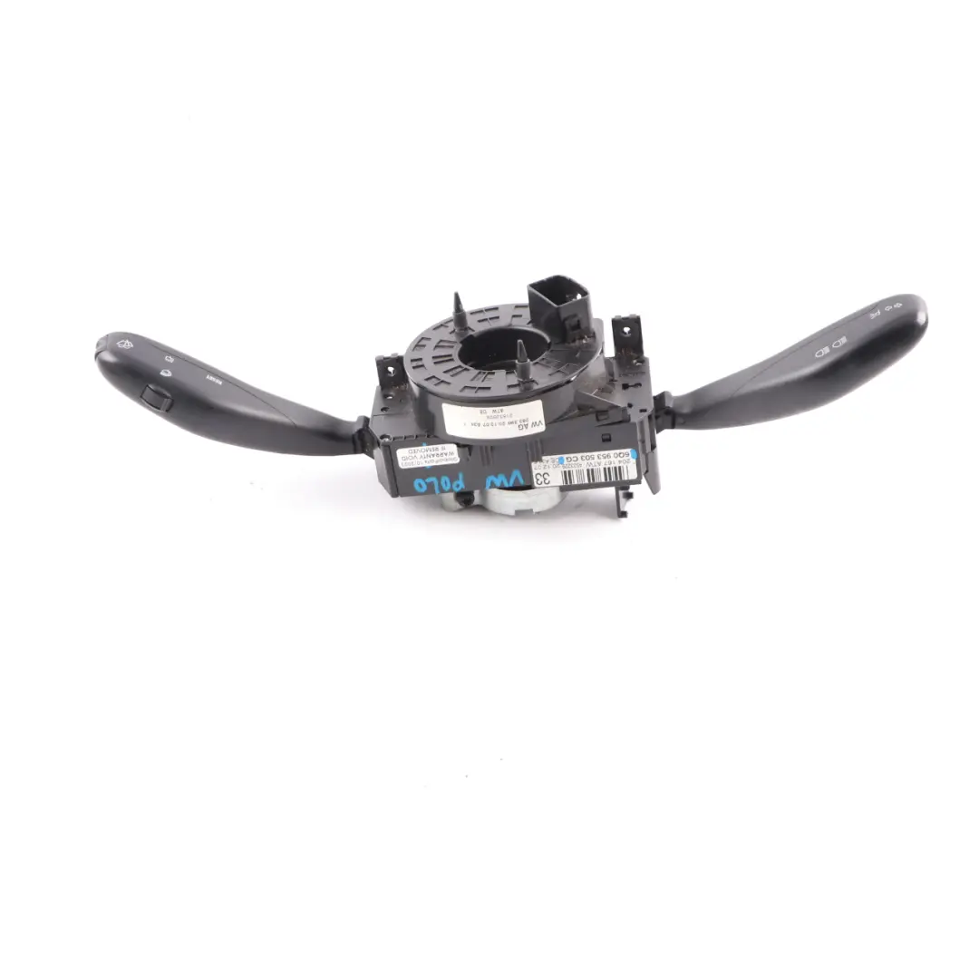 VW Volkswagen Golf Mk4 Volant Indicateur d'essuie-glace Interrupteur 8L0953513G - SKU 6Q0953503CG - Numéro de pièce 6Q0953503CG