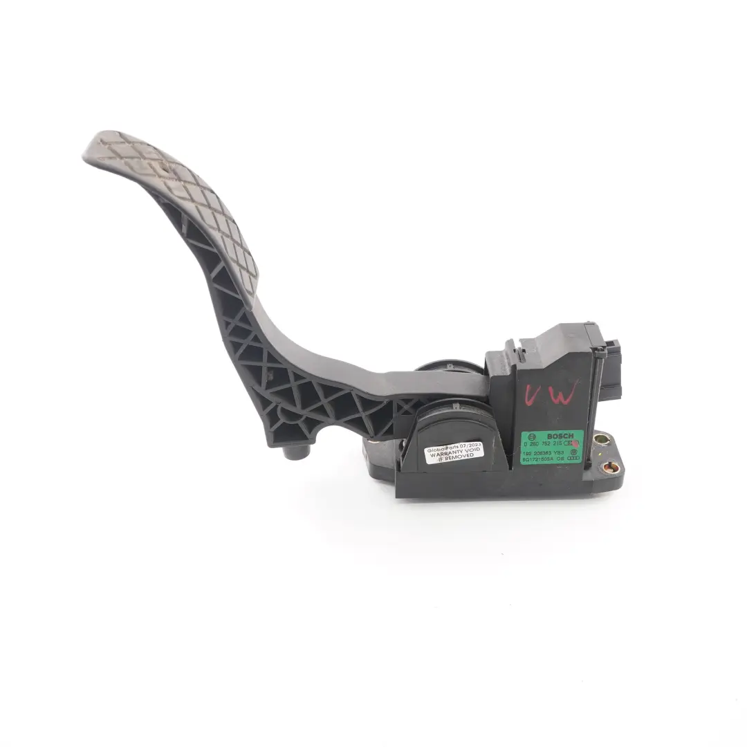 Throttle Accelerator Gas Pedal Unit to Volkswagen VW Polo 9N with Part number 6Q1721503A Volkswagen VW Polo 9N Throttle Accelerator Gas Pedal Unit - SKU 6Q1721503A - Part number 6Q1721503A
