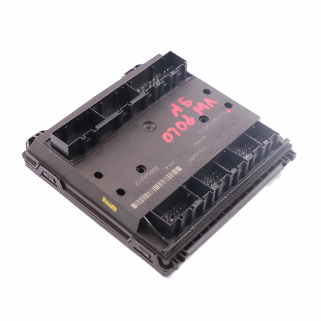 VW Polo 9N Module l'unité de confort de la commande de la carrosserie - SKU 6Q1937049B - Numéro de pièce 6Q1937049B
