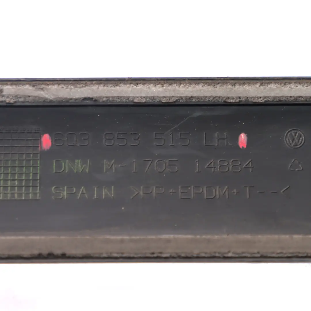 Mk4 9N Türverkleidungsleiste Vorne Links Zierleiste für VW Polo mit Teilenummer 6Q3853515LH VW Polo Mk4 9N Türverkleidungsleiste Vorne Links Zierleiste - SKU 6Q3853515LH - Teilenummer 6Q3853515LH