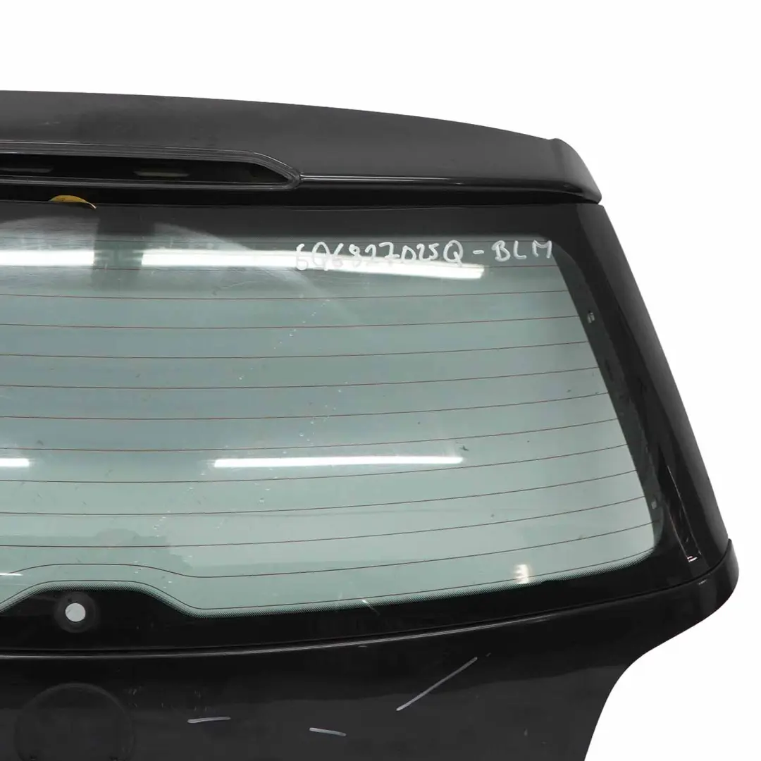  Boot Trunk Lid Volkswagen VW Polo Mk4 9N Rear Tailgate Black Magic Pearl - LC9Z - SKU 6Q6827025Q-BLM - Part number 6Q6827025Q