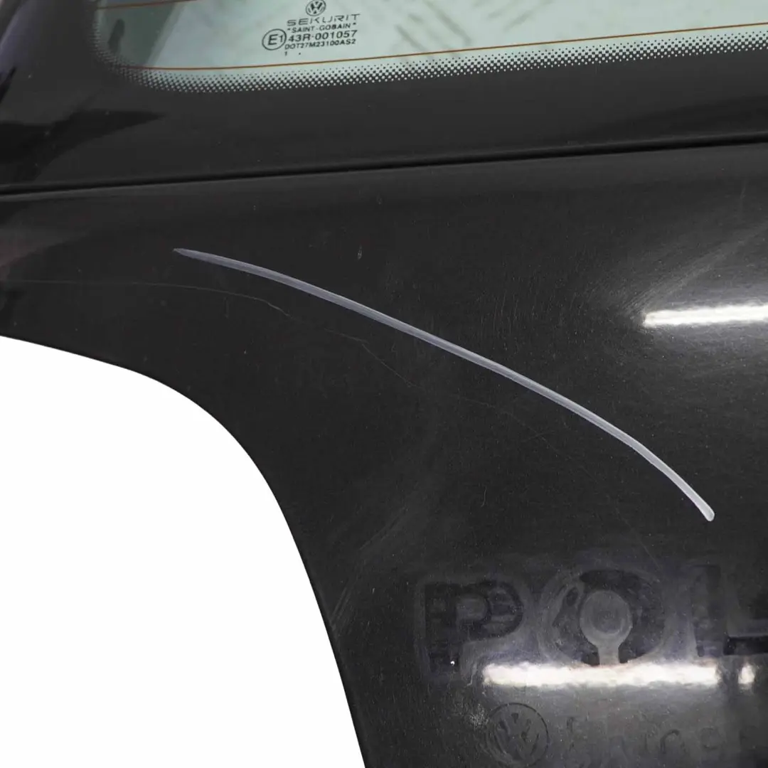  Kofferraumklappe Volkswagen VW Polo Mk4 9N Heckklappe Black Magic Pearl - LC9Z - SKU 6Q6827025Q-BLM - Teilenummer 6Q6827025Q