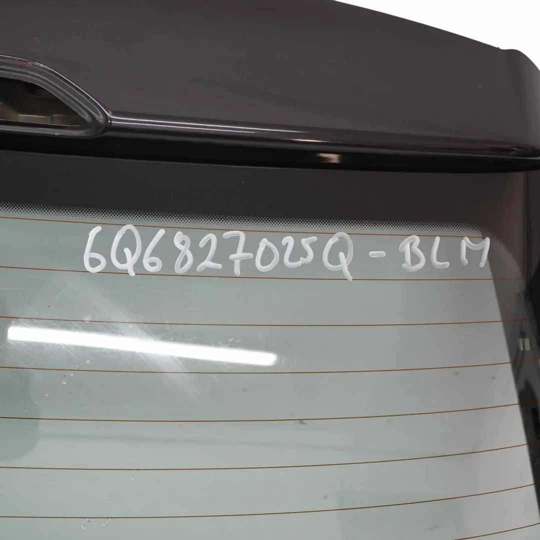 Boot Trunk Lid Volkswagen VW Polo Mk4 9N Rear Tailgate Black Magic Pearl - LC9Z to with Part number 6Q6827025Q Boot Trunk Lid Volkswagen VW Polo Mk4 9N Rear Tailgate Black Magic Pearl - LC9Z - SKU 6Q6827025Q-BLM - Part number 6Q6827025Q