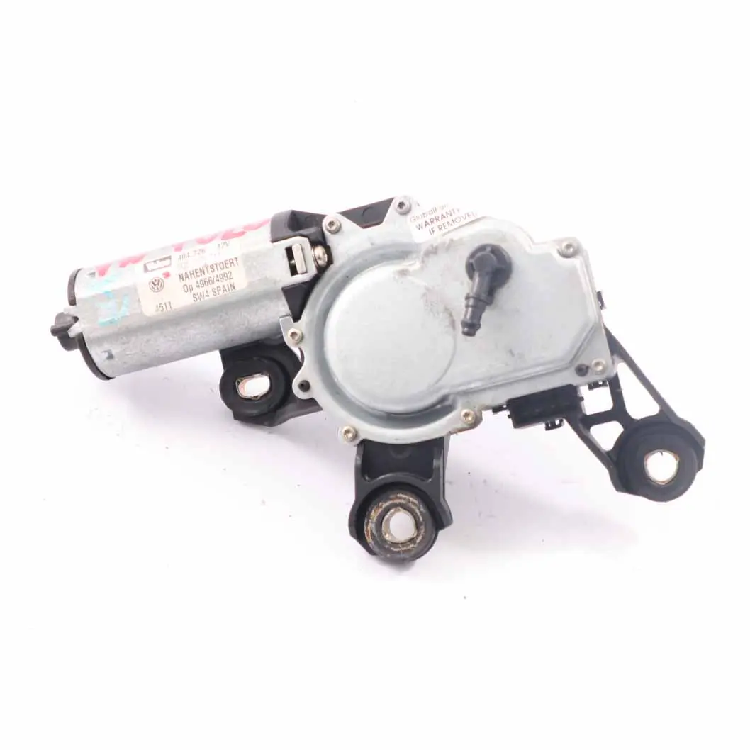 VW Polo 4 9N Motor del limpiaparabrisas Ventana trasera Portón trasero 6Q6955711
