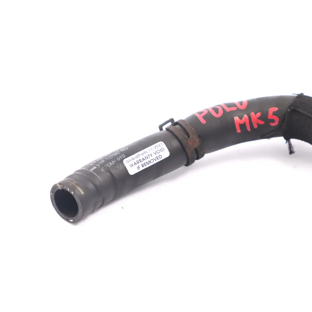 Water Hose Radiator Coolant Cooling Pipe Line to VW Volkswagen Polo 6R 5 with Part number 6R0121063A VW Volkswagen Polo 6R 5 Water Hose Radiator Coolant Cooling Pipe Line - SKU 6R0121063A - Part number 6R0121063A
