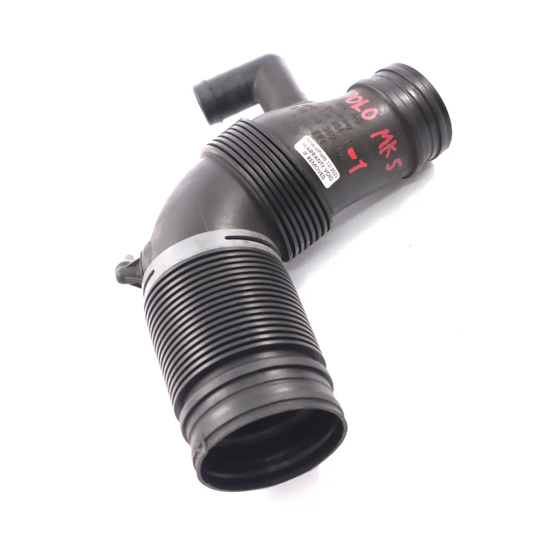 VW Volkswagen Polo 5 1.2 TDI Diesel Luft einlass Schlauch leitung - SKU 6R0129654C-1 - Teilenummer 6R0129654C