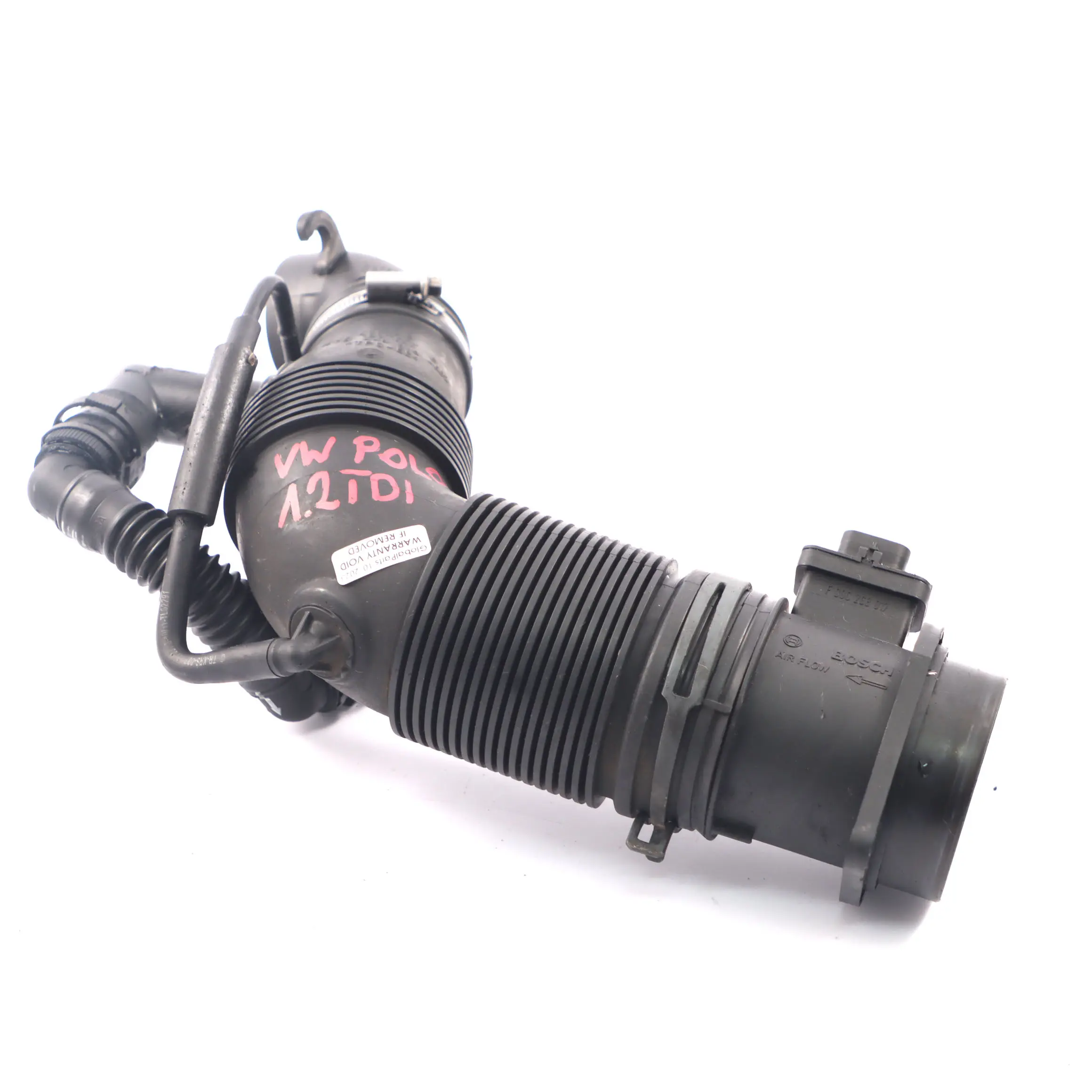 VW Volkswagen Polo 5 1.2 TDI Diesel Linea tubo aspirazione aria 6R0129654C