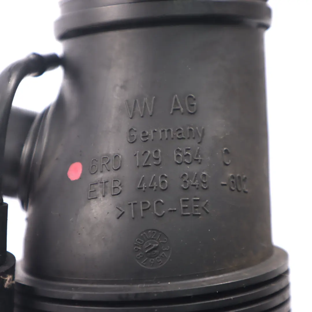 tubo aspirazione aria per VW Volkswagen Polo 5 1.2 TDI Diesel Linea con numero di parte 6R0129654C VW Volkswagen Polo 5 1.2 TDI Diesel Linea tubo aspirazione aria - SKU 6R0129654C - Numero di parte 6R0129654C