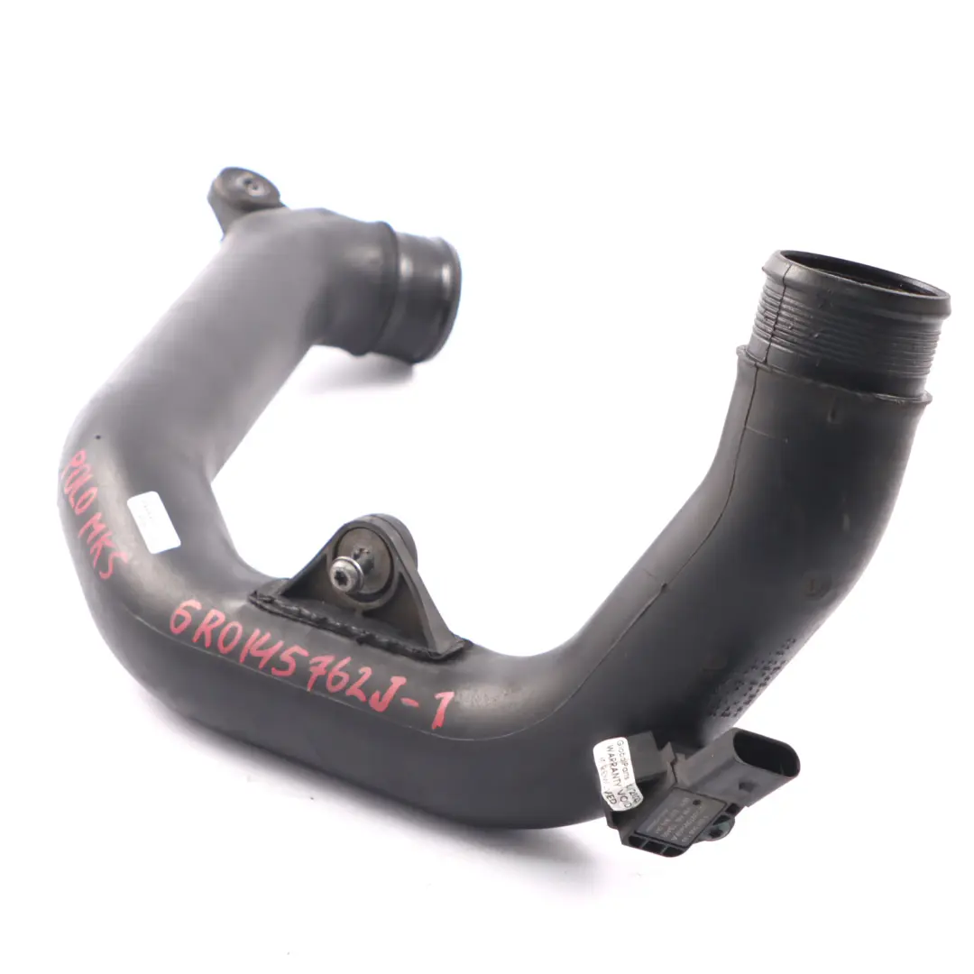 VW Volkswagen Polo 6R Mk5 Intercooler Air Intake Pipe Hose Map Sensor - SKU 6R0145762J-1 - Part number 6R0145762J