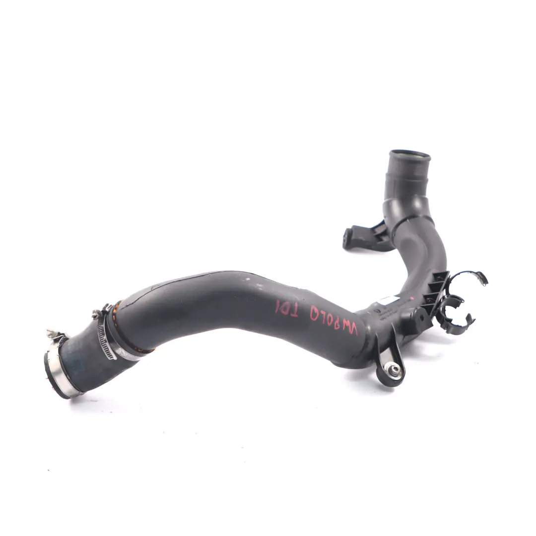 Mk5 Intercooler Air Intake Pipe Hose Line to Volkswagen VW Polo 6R with Part number 6R0145770H Volkswagen VW Polo 6R Mk5 Intercooler Air Intake Pipe Hose Line - SKU 6R0145770H - Part number 6R0145770H