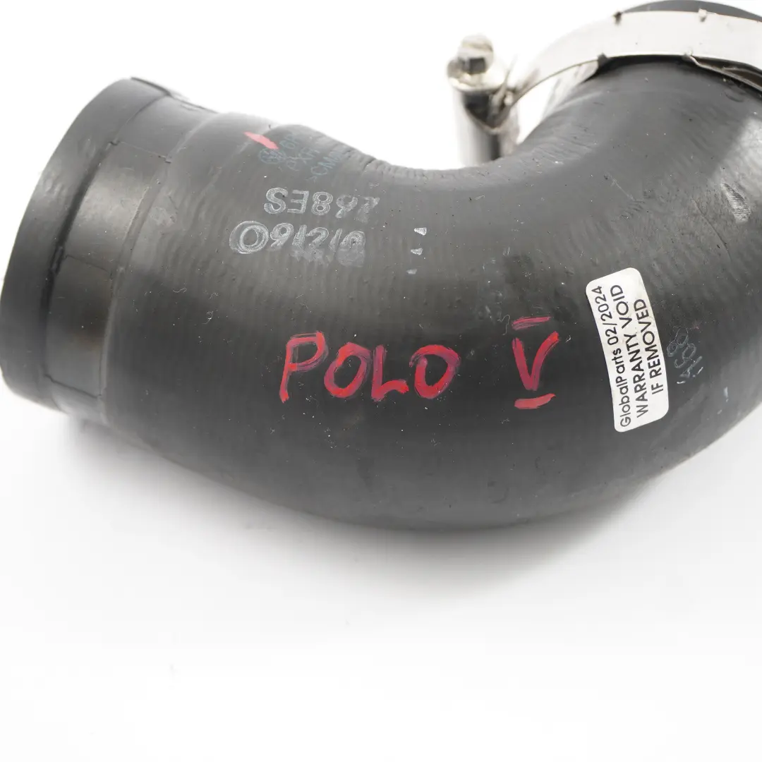 VW Polo MK5 1.2 TDI CFWA Air Charge Pipe Turbo Intercooler Hose - SKU 6R0145838B - Part number 6R0145838B
