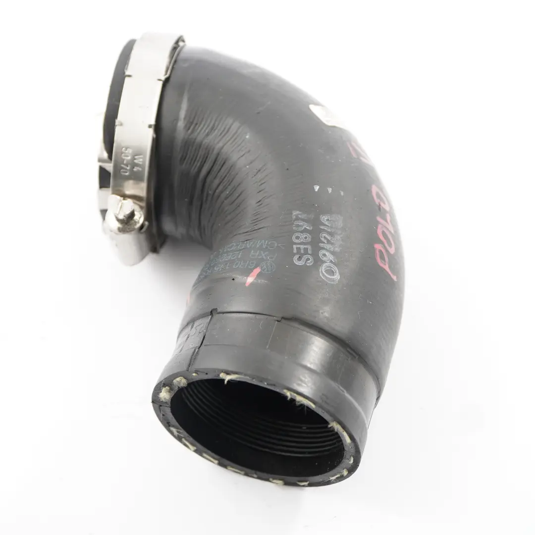 VW Polo MK5 1.2 TDI CFWA Air Charge Pipe Turbo Intercooler Hose - SKU 6R0145838B - Part number 6R0145838B