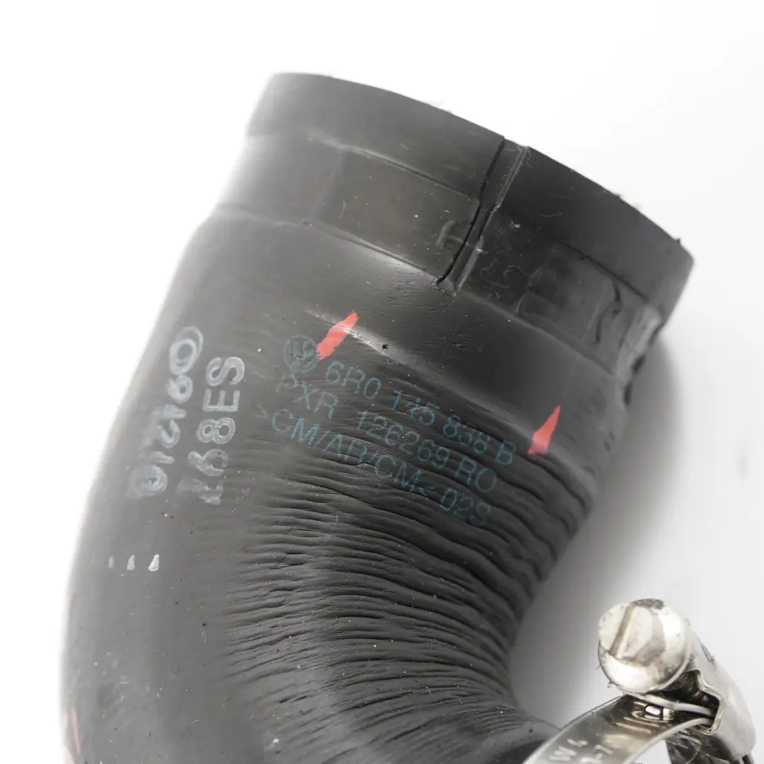MK5 1.2 TDI CFWA Ladeluftrohr Turbo Ladeluftkühler Schlauch für VW Polo mit Teilenummer 6R0145838B VW Polo MK5 1.2 TDI CFWA Ladeluftrohr Turbo Ladeluftkühler Schlauch - SKU 6R0145838B - Teilenummer 6R0145838B