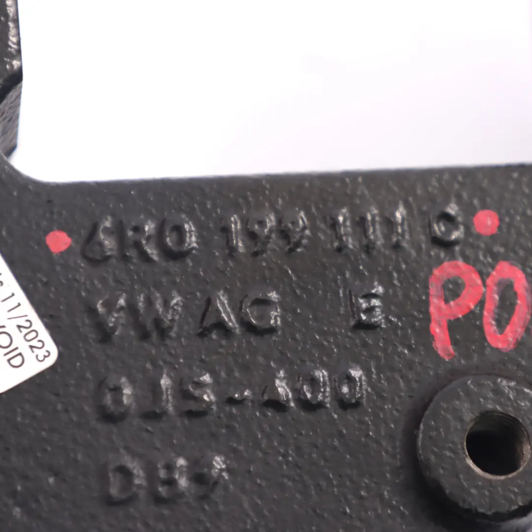 VW Polo 5 6R Motor Unterstützung Getriebe Halterung Montieren - SKU 6R0199111C - Teilenummer 6R0199111C