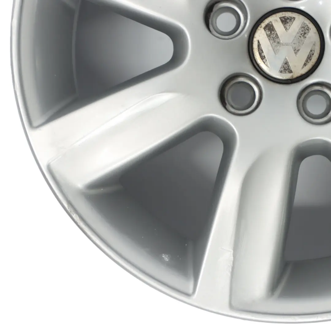 VW Volkswagen Polo 6R Mk5 Llanta de aleación plateada 15" ET:40 6J - SKU 6R0601025L-1 - Número de pieza 6R0601025L