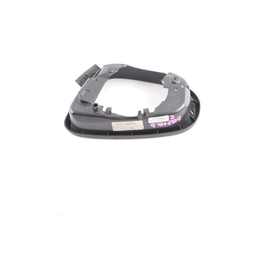 Wing Mirror Frame Door Right O/S Housing Cover to Volkswagen Golf 6 with Part number 6R0857602A Volkswagen Golf 6 Wing Mirror Frame Door Right O/S Housing Cover - SKU 6R0857602A - Part number 6R0857602A