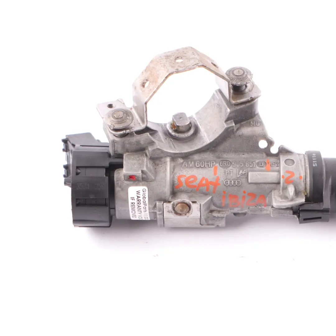 6J Ignition Switch Lock Barrel Control Module Key to Seat Ibiza with Part number 6R0905851 Seat Ibiza 6J Ignition Switch Lock Barrel Control Module Key - SKU 6R0905851 - Part number 6R0905851