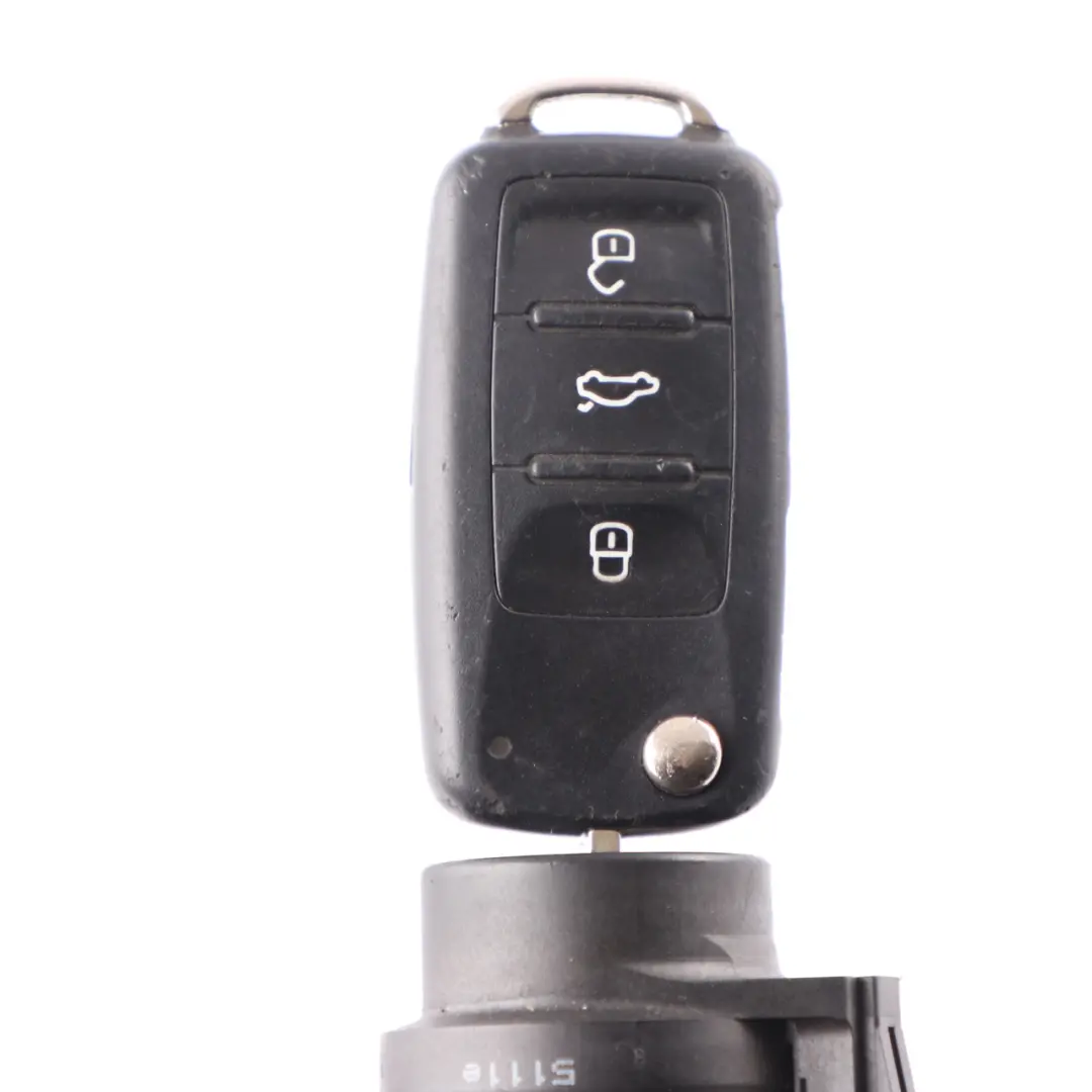 Seat Ibiza 6J Ignition Switch Lock Barrel Control Module Key - SKU 6R0905851 - Part number 6R0905851