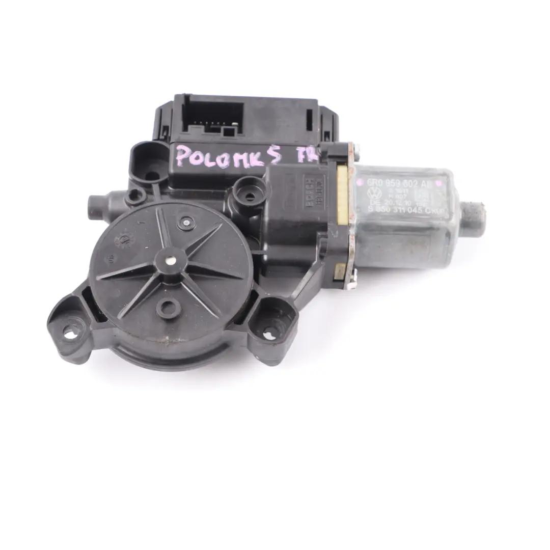 Lève-vitre Moteur Porte Avant Droite pour Volkswagen Polo 6R 5 à propos du numéro de pièce 6R0959802AB Volkswagen Polo 6R 5 Lève-vitre Moteur Porte Avant Droite - SKU 6R0959802AB - Numéro de pièce 6R0959802AB