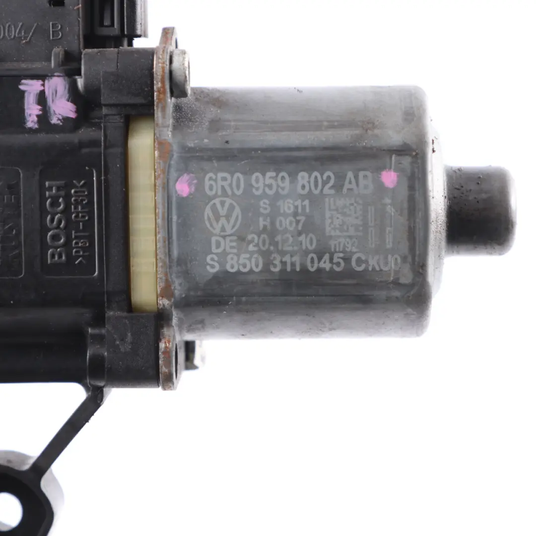 Volkswagen Polo 6R 5 Motor Elevalunas Puerta Delantera Derecha - SKU 6R0959802AB - Número de pieza 6R0959802AB