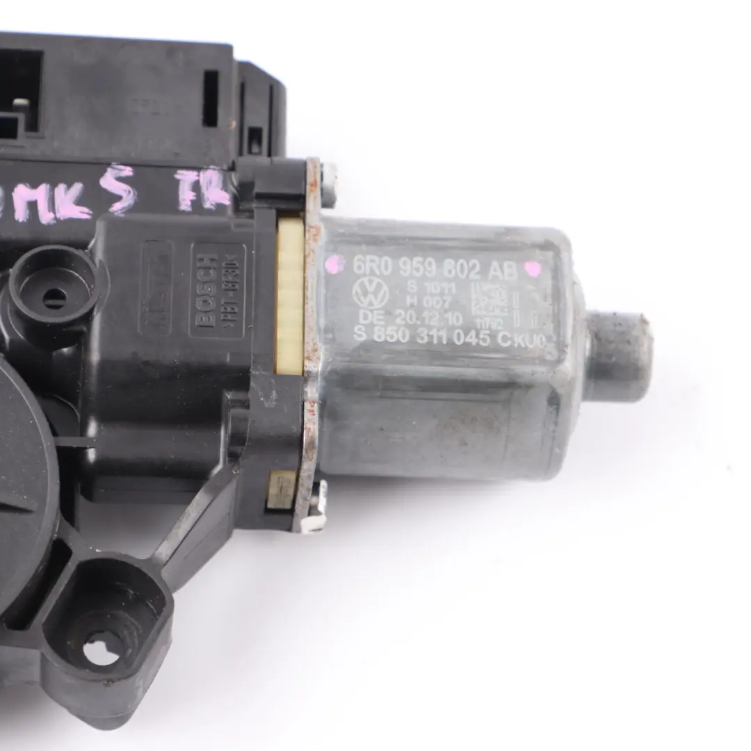 Volkswagen Polo 6R 5 Motore Alzacristalli Porta Anteriore Destra - SKU 6R0959802AB - Numero di parte 6R0959802AB