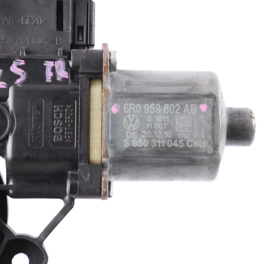 Volkswagen Polo 6R 5 Window Lifter Motor Front Door Right O/S Drive - SKU 6R0959802AB - Part number 6R0959802AB