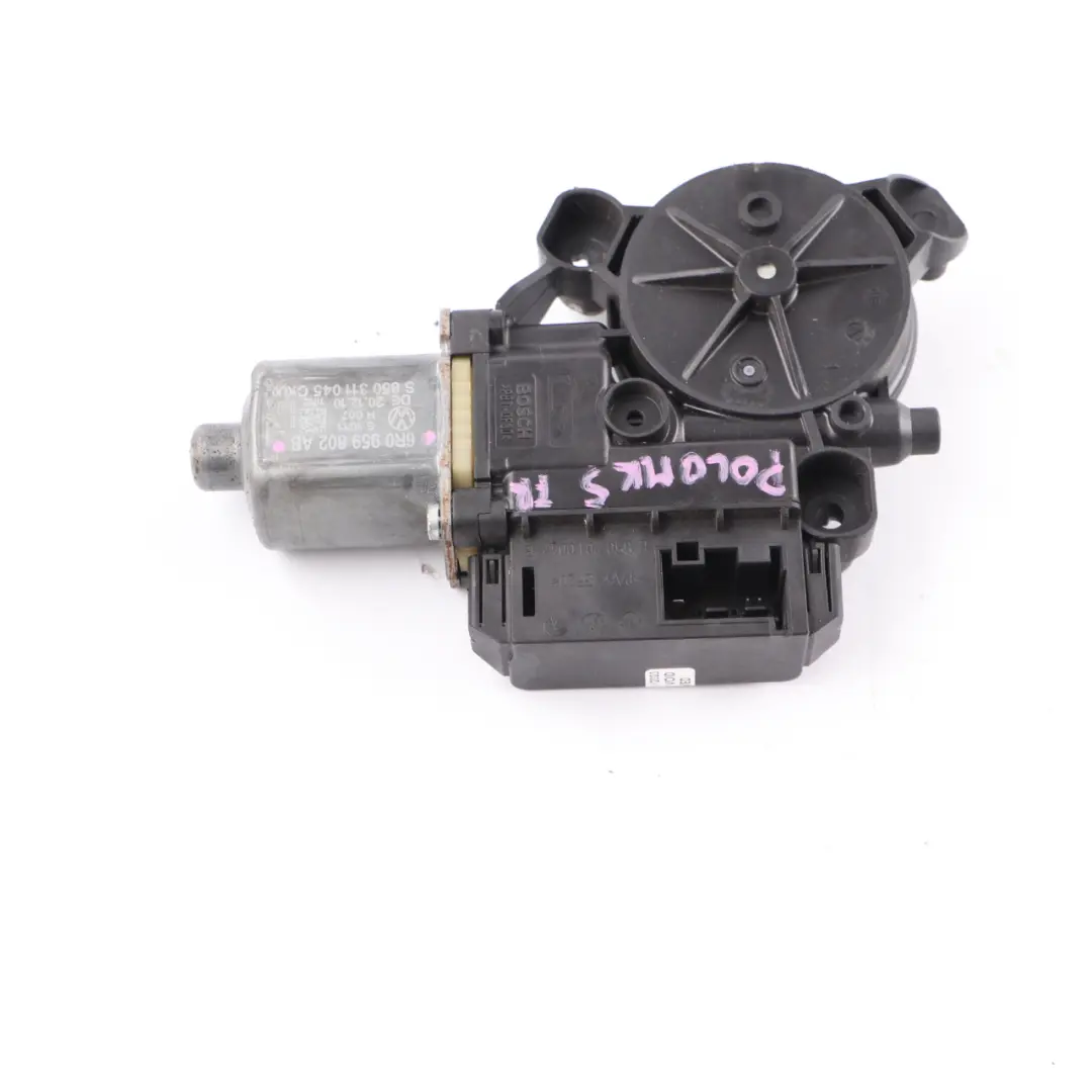 Volkswagen Polo 6R 5 Motore Alzacristalli Porta Anteriore Destra - SKU 6R0959802AB - Numero di parte 6R0959802AB