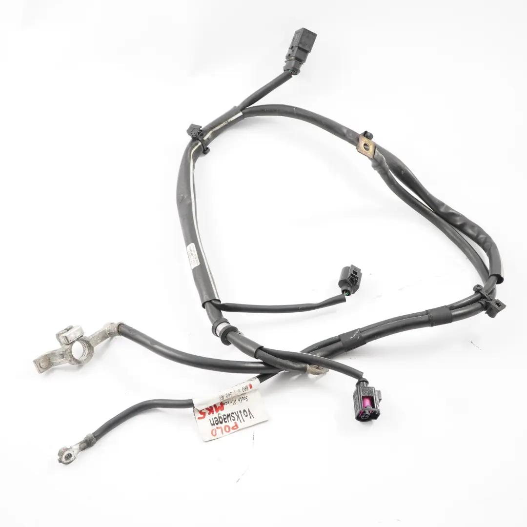 VW Polo MK5 1.2 TDI CFWA Alternador Cableado Motor de Arranque Arnés - SKU 6R0971349AH - Número de pieza 6R0971349AH