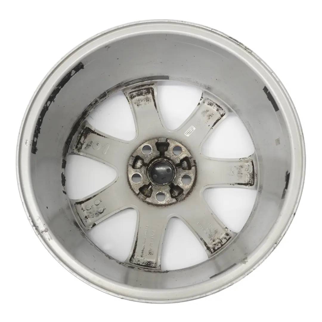  Jaguar XF X250 Srebrna Felga Aluminiowa 18" 8.5J ET:49 - SKU 6W831007AB-1 - Numer Części 6W831007AB