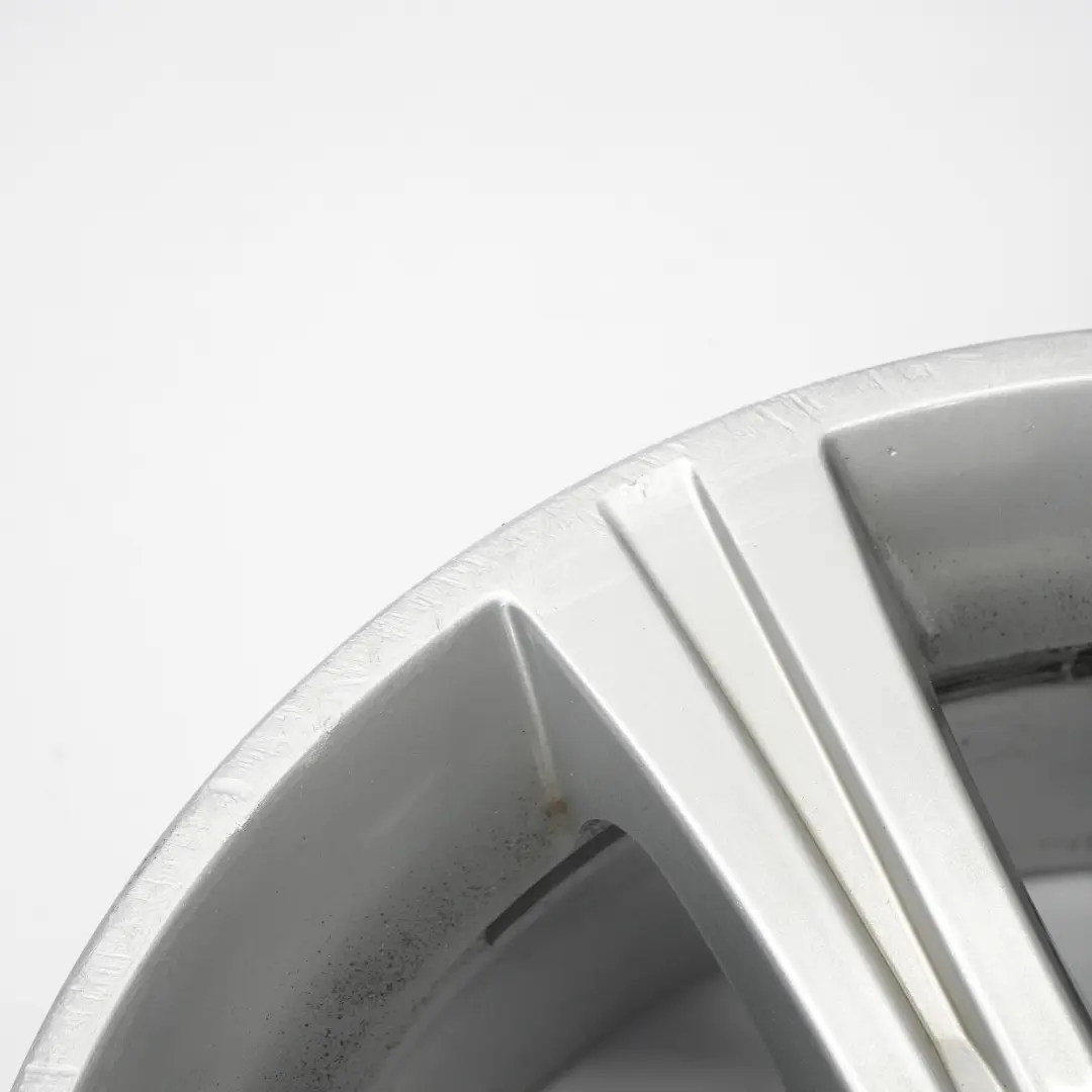 Jaguar XF X250 Silberne Leicht metall felge 18" 8.5J ET:49  - SKU 6W831007AB-1 - Teilenummer 6W831007AB