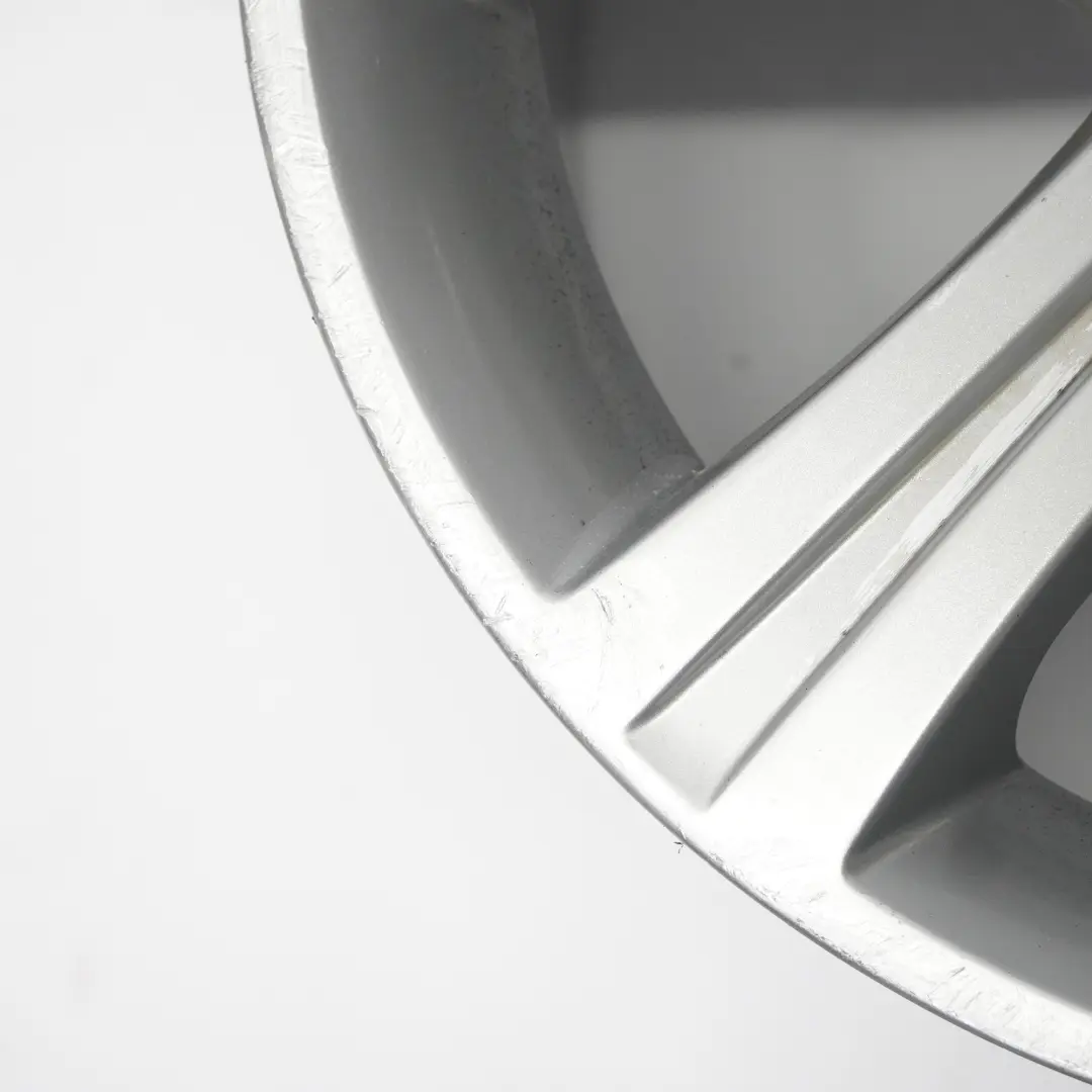  Jaguar XF X250 Silver Alloy Wheel Rim 18" 8.5J ET:49 - SKU 6W831007AB-1 - Part number 6W831007AB
